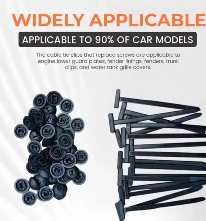 Zip String Wire Lock - Nylon Cable Tie (Pack of 50Pcs)