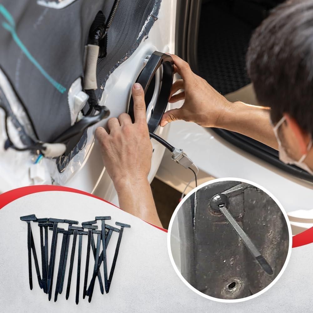 Zip String Wire Lock - Nylon Cable Tie (Pack of 50Pcs)